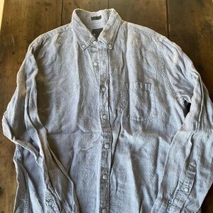 J. Crew Gray Casual Button Down Shirt